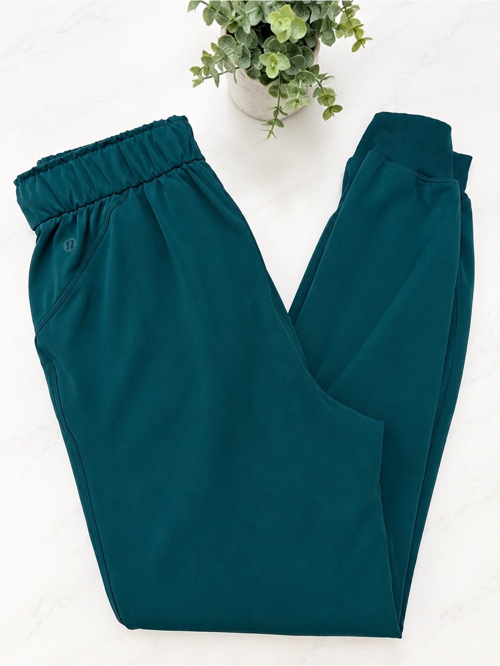 Lululemon Stretch High-Rise Jogger Storm Teal Size 4